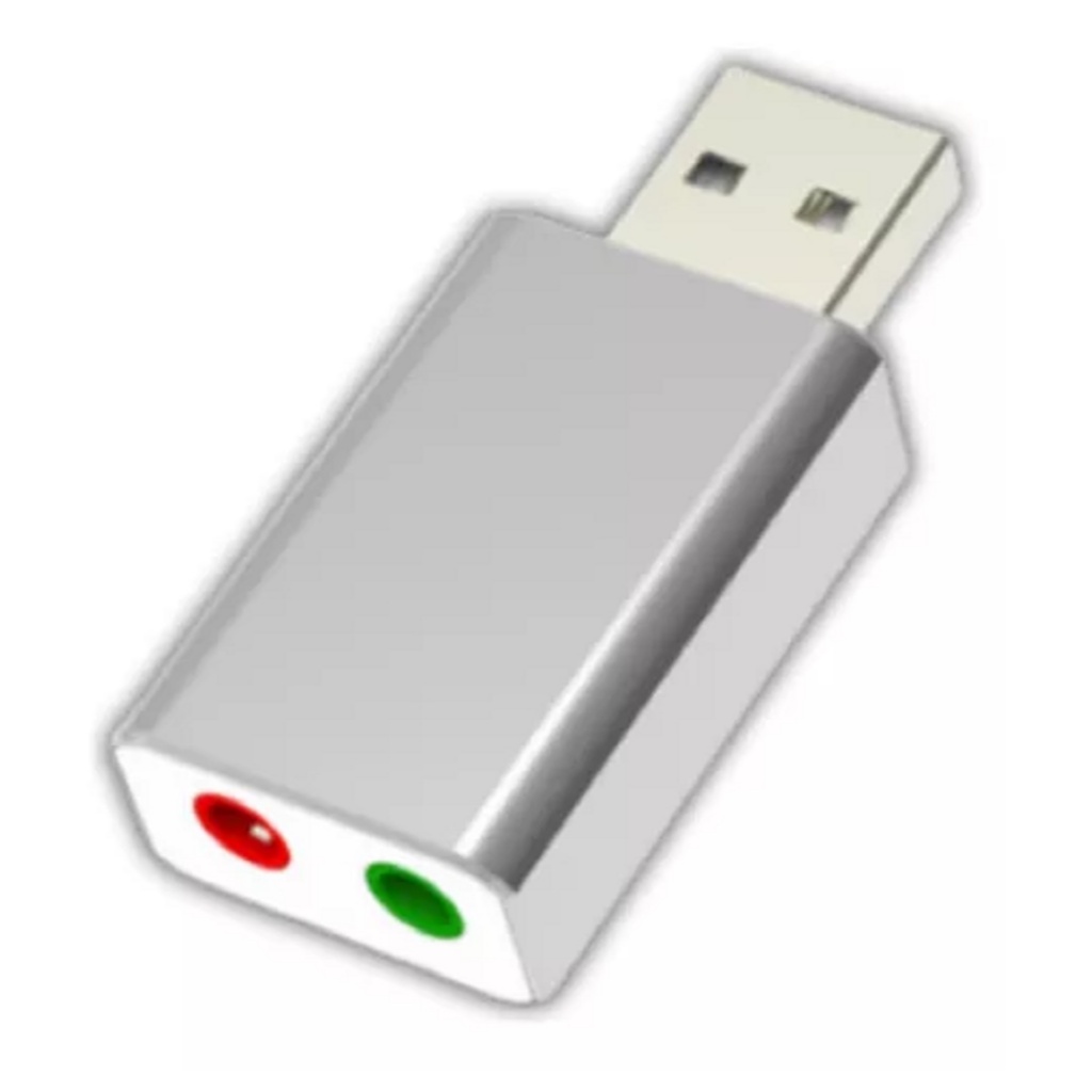 Adaptador Placa De Som Usb 2.0