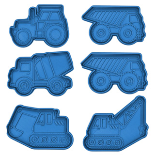 Cortador de Biscoito com Carimbo - Caminhões, Tratores, Caminhão de Construção em Oferta na Shopee