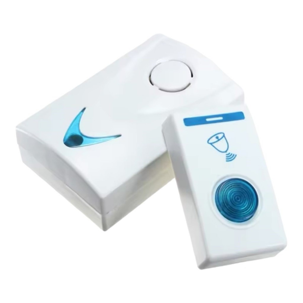 Campainha sem fio de pilha 10 metros alto RF