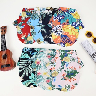 Roupa para PET - estilo havaiano/praia - pequeno e medio porte - Estilo praia, floral, casual em Oferta na Shopee