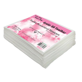 220 Toalhas de Manicure Descartável 30cm x 20cm Suave e Higiênica PROMOÇÃO em Oferta na Shopee