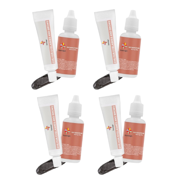 Tintura E Oxidante Para Cílios E Sobrancelhas Iconsign Original