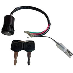 Chave Miolo Contato Ignição Para Moto Honda Cg 125 Titan Ano 95 A 99
