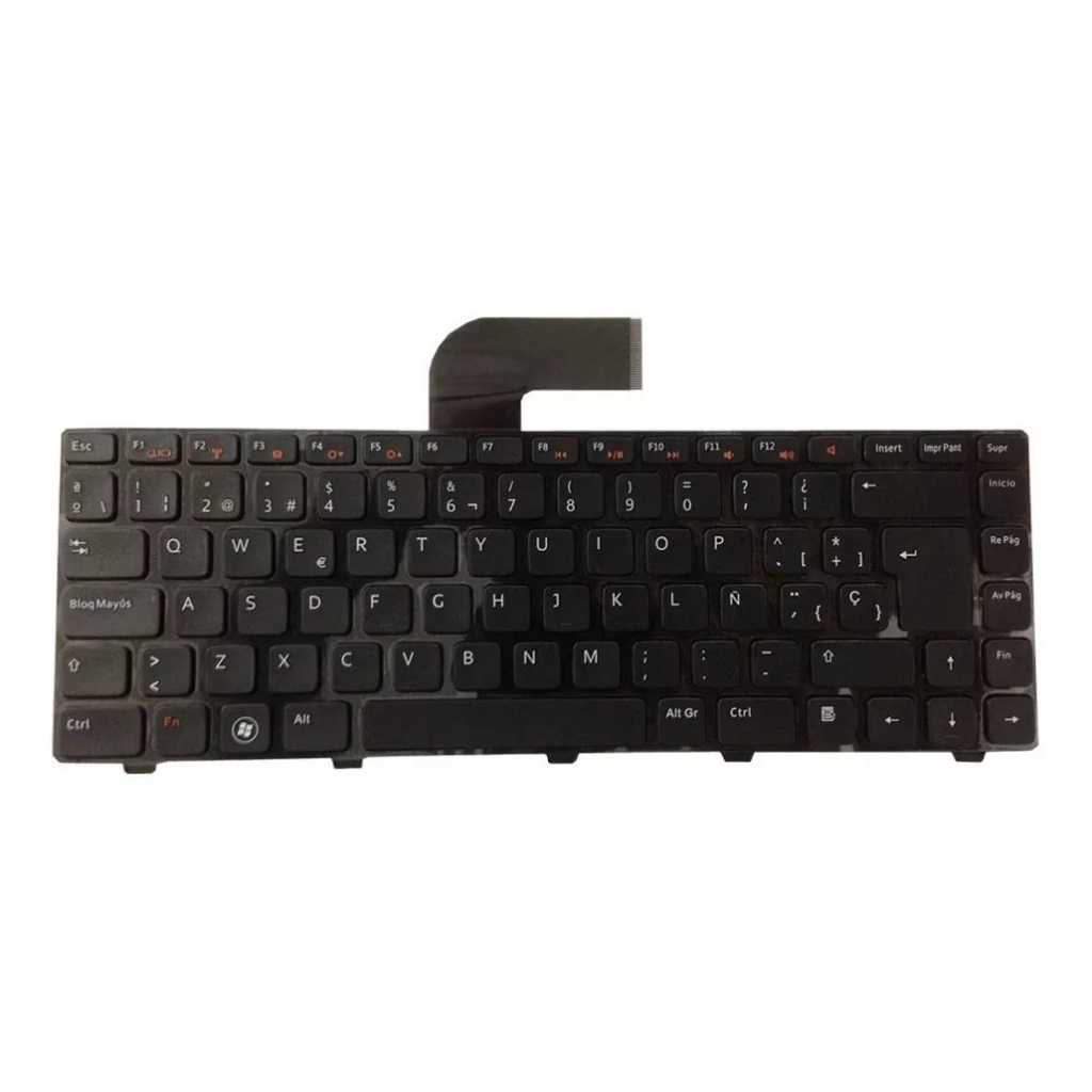 Teclado Compativel Para Dell Inspiron 14r N4110 N4050 Abnt2