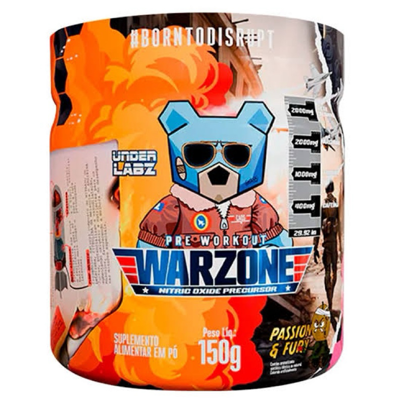 Pré treino Warzone 150g Under labz