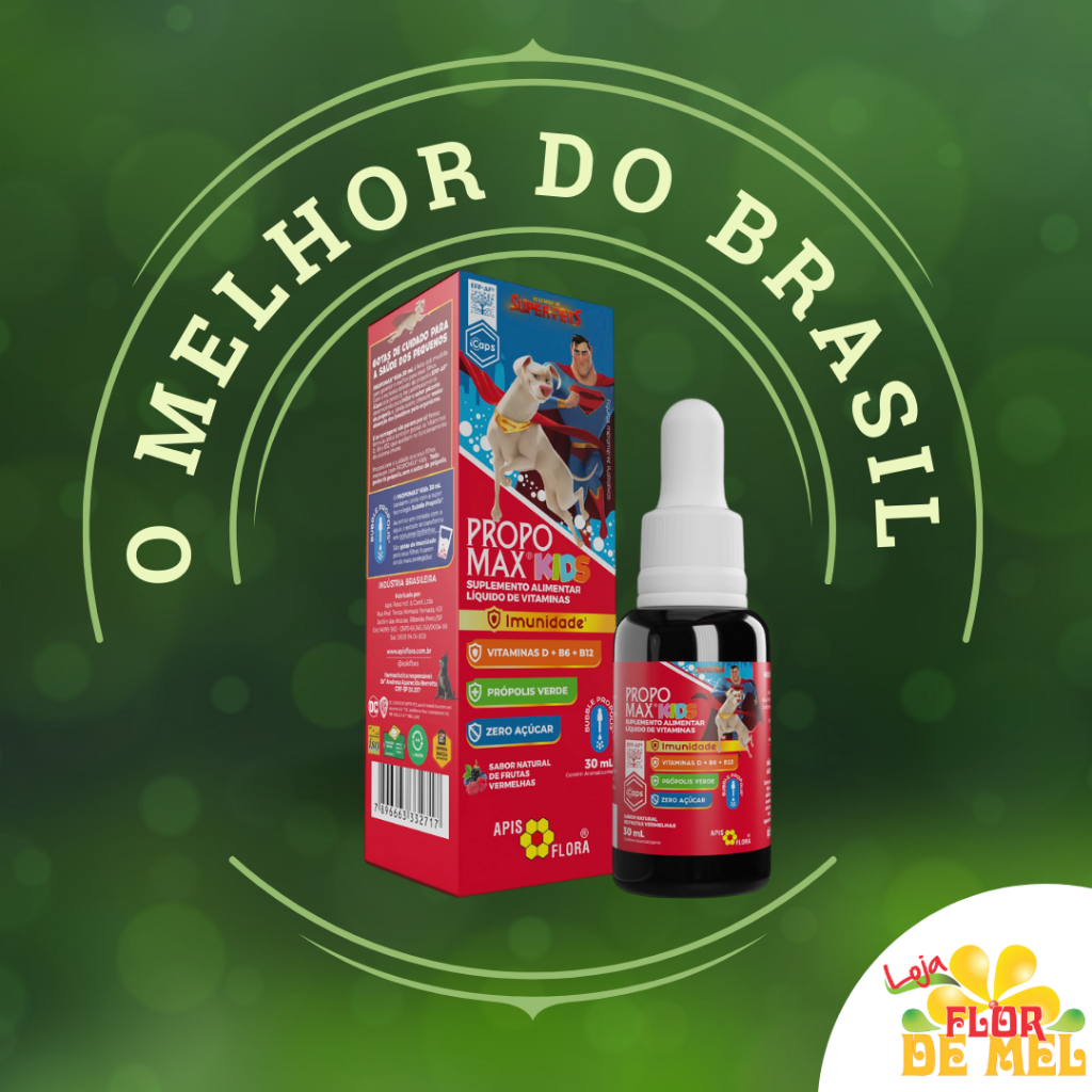 Propomax Kids Gotas 30ml - Apis Flora em Oferta na Shopee