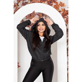 Blusa Corta Vento Tendência Na Moda Perfeito Pro Look em Oferta na Shopee