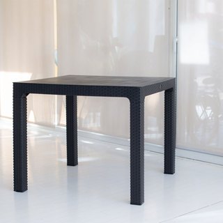 Mesa Quadrada 90x90cm Rattan Mônaco Desmontável em Oferta na Shopee