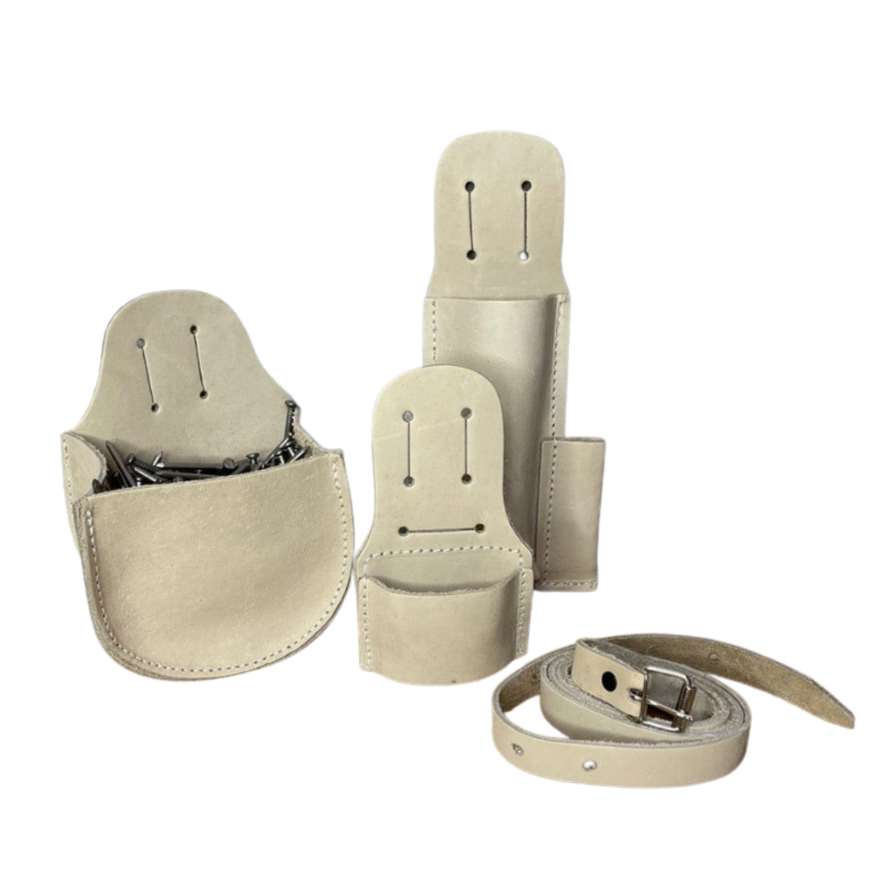 Cinto para Carpinteiro em couro legítimo porta ferramentas organizador em Oferta na Shopee