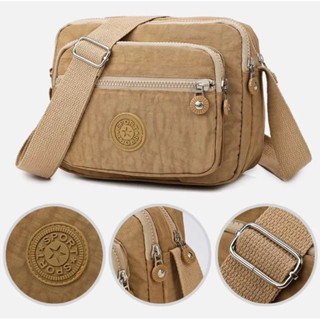 Bolsa Feminina Nylon Crossbody Com Alça Transversal Multifuncional