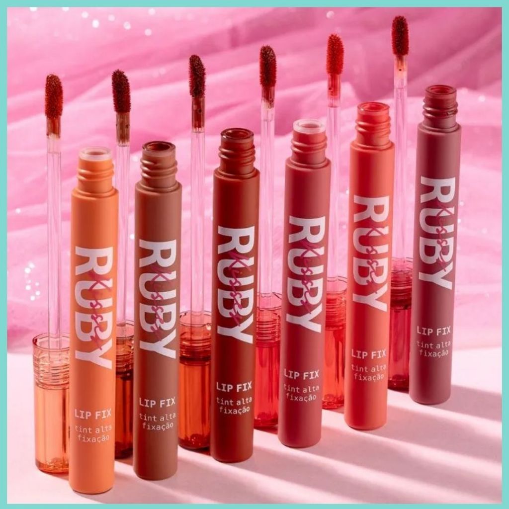 Lip Fix Tint Alta Fixação 2,3ML Prova d'água - Ruby Kisses em Oferta na Shopee