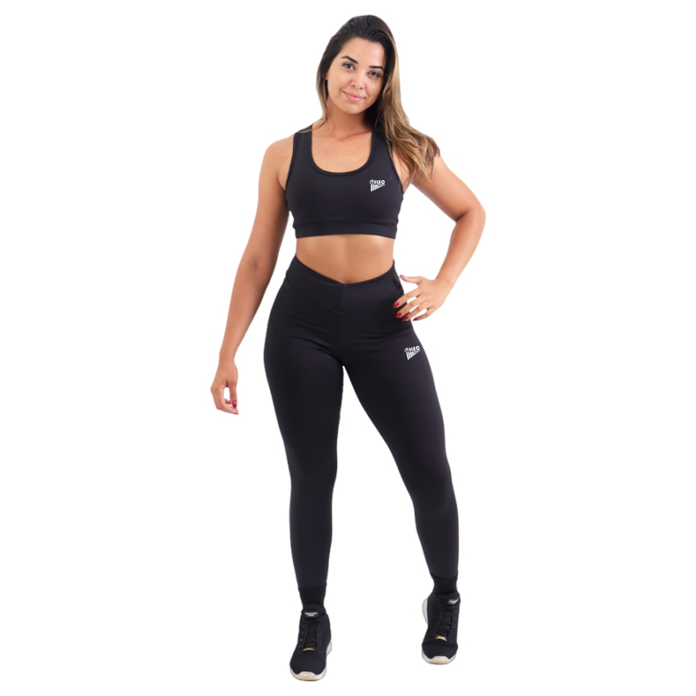 Conjunto Fitness Top e Legging pra Academia e Ginástica - Lançamento 2024