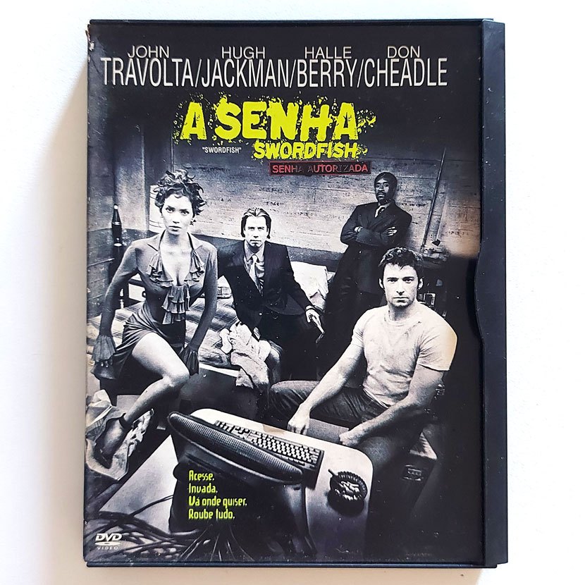 Dvd Filme A Senha Swordfish John Travolta / Hugh Jackman