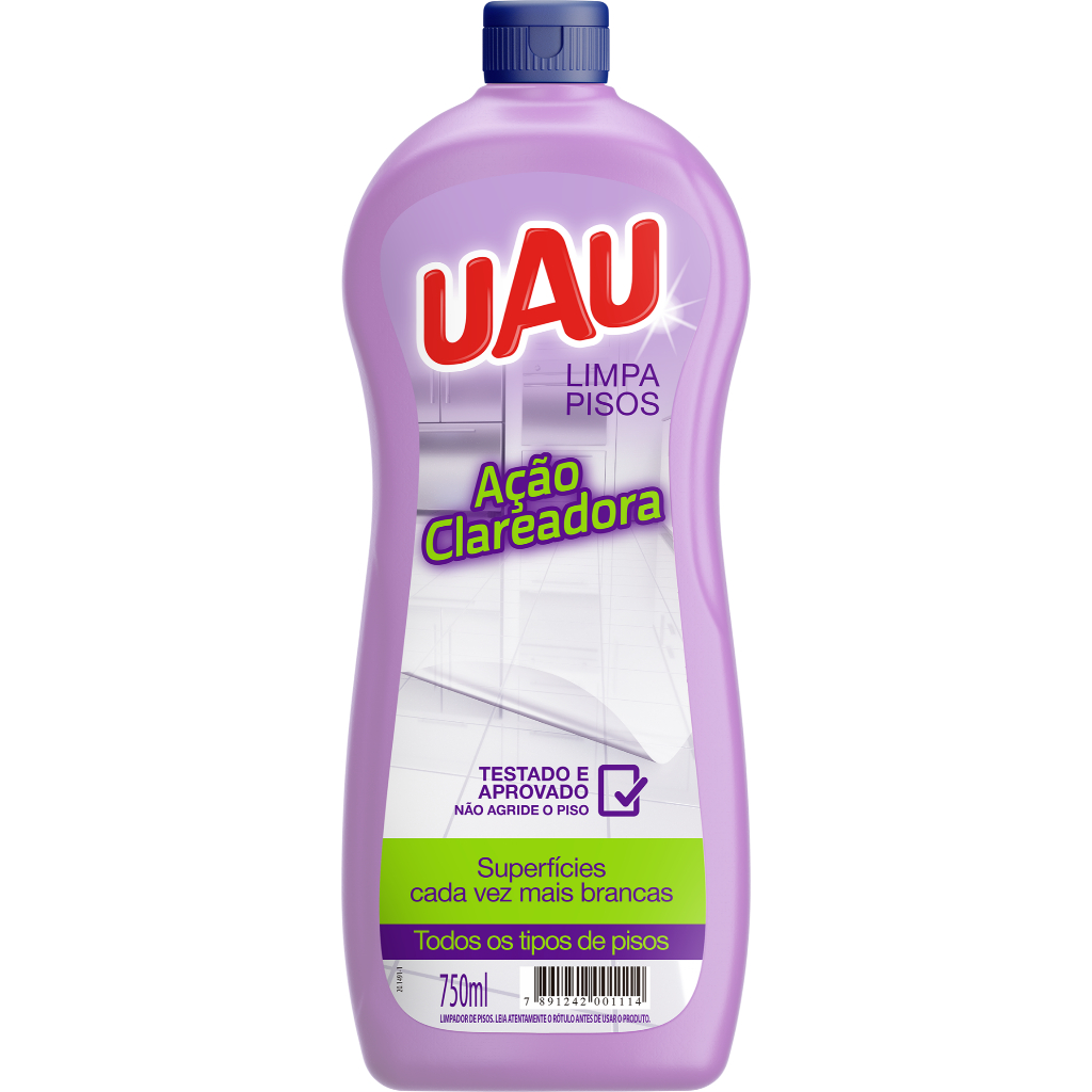 UAU LIMPA PISOS AÇÃO CLAREADORA 750ML - Home & Living