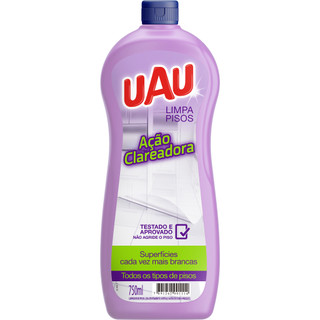UAU LIMPA PISOS AÇÃO CLAREADORA 750ML em Oferta na Shopee