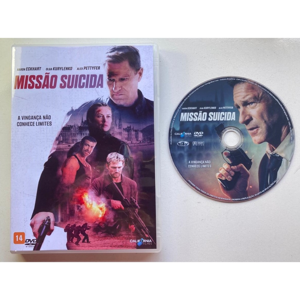 DVD - Missão Suicida - Dublado e Legendado