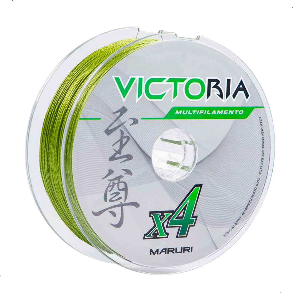 Linha De Pesca Multifilamento 4x Victoria Verde 100m - Maruri em Oferta na Shopee