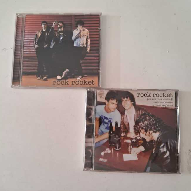 2 CD's Rock Rocket - Por Um Rock And Roll Mais Alcoólatra E Inconsequente + Rock Rocket