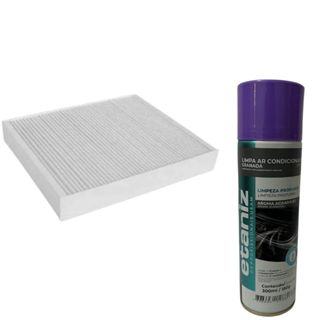 Filtro De Ar Condicionado Azera E Santa Fé 2009+higienizad CES2306 em Oferta na Shopee