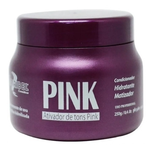 Máscara Mairibel Hidratante Matizador Pink 250gr BG Cosméticos