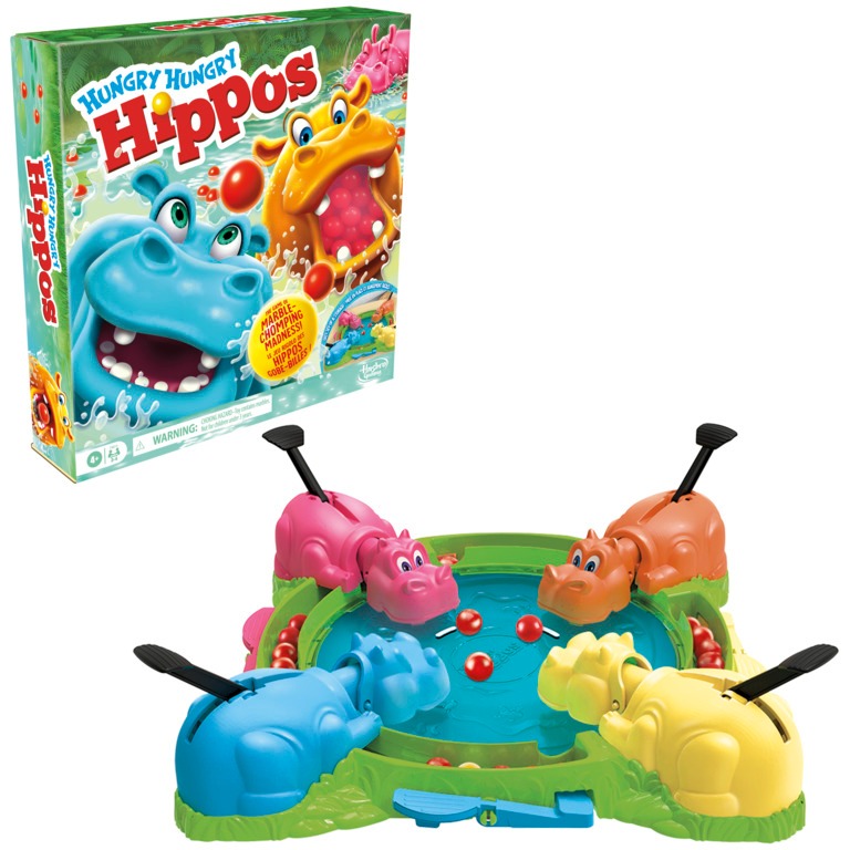 Jogo Hipopótamos Comilões - Hasbro F8815 em Oferta na Shopee