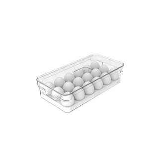 Organizador de Ovos Com Tampa Clear Fresh 18 Unidades Ou em Oferta na Shopee