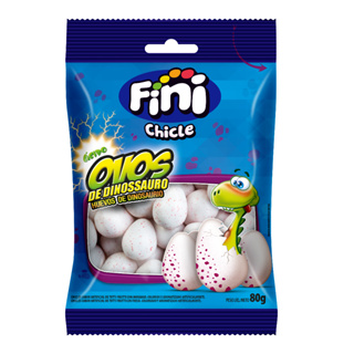Fini Chicle Ovos Dinossauro 80G em Oferta na Shopee