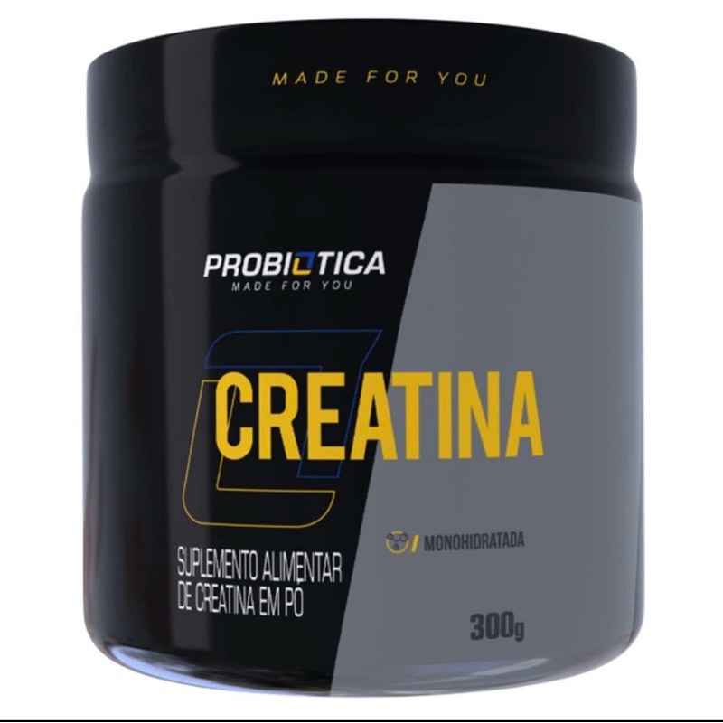 Creatina Pura Monohidratada Pote 300g - Probiótica