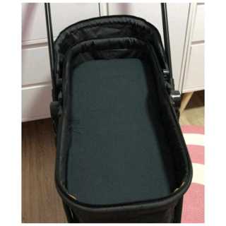Kit Travesseiro Antissufocante para bebê Branco + Colchão para carrinho Moises Bebê 100% A...