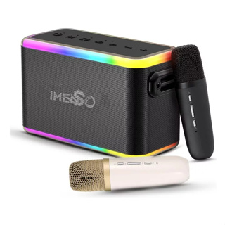 Caixa De Som Bluetooth IMENSO X31 80w 6000mah Ipx4 C/ 2 Mic em Oferta na Shopee