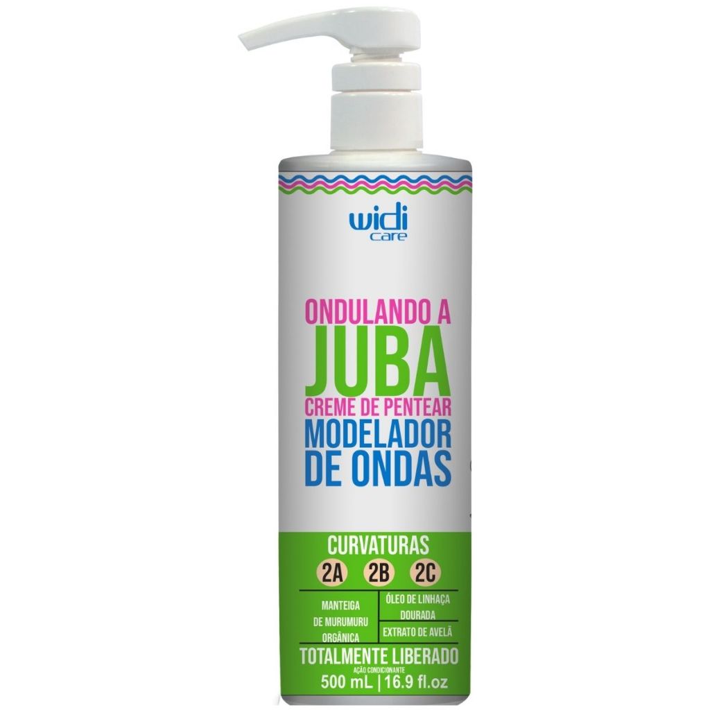 Ondulando A Juba Creme De Pentear Modelador De Ondas 500ml Widi Care
