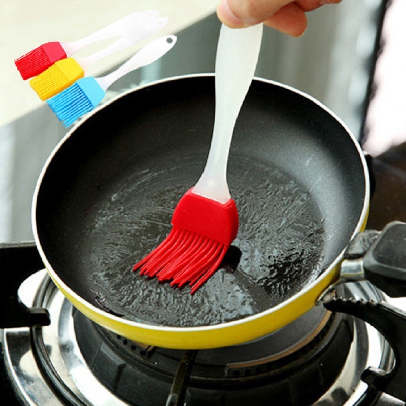 Pincel Culinário De Silicone e Acrílico Utilidade Cozinha Unitário