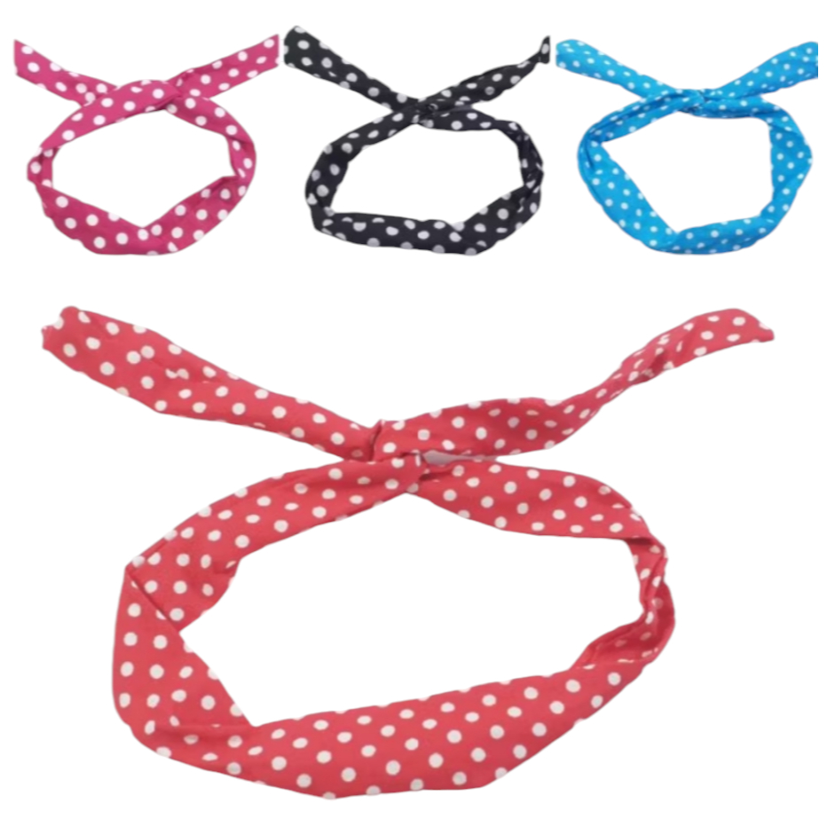 Tiara da Anita Faixa Pra Cabelo de Tecido com Arame Opção de Cores