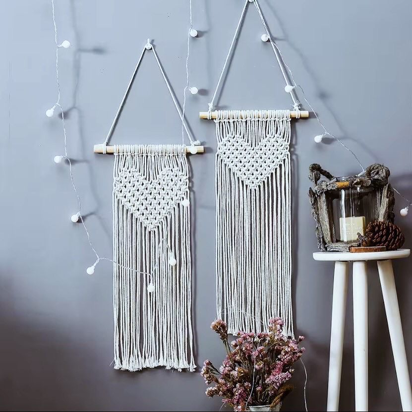 Painel em Macramê - Painel De Macramê -