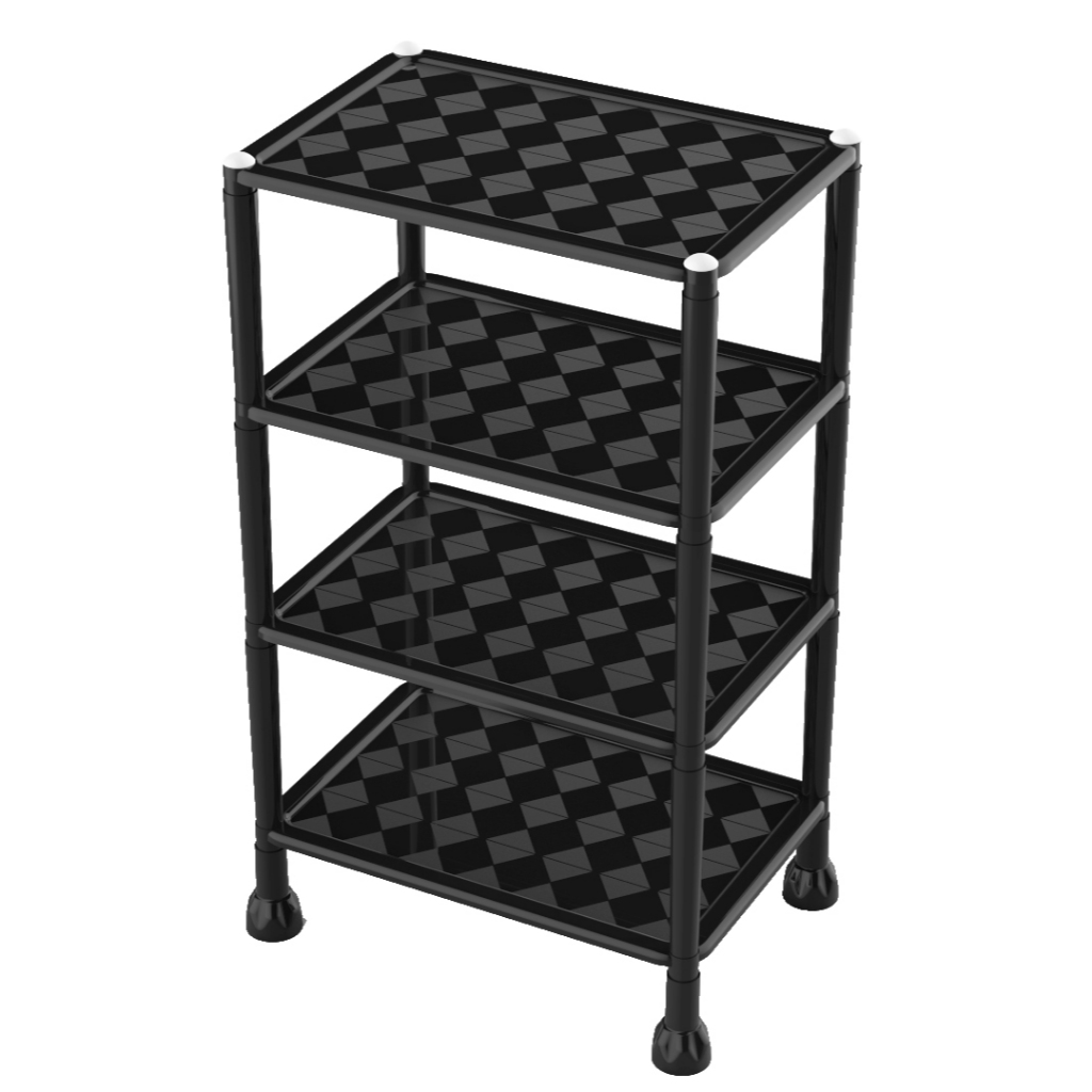 Estante Prateleira Multiuso Modular Organizadora Plástico Com Pezinhos - Vários Tamanhos em Oferta na Shopee