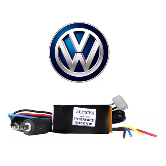 Interface Controle De Volante Unick Can Vw Zendel Virtus Polo T-Cross Zendel Volkswagen