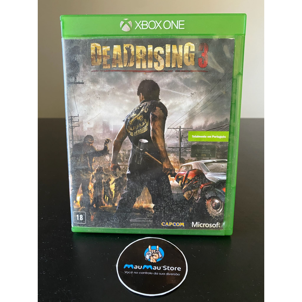 Dead Rising 3 Xbox One - Original Usado Jogos de Tiro Jogo de Zumbi Jogos de Xbox Series X