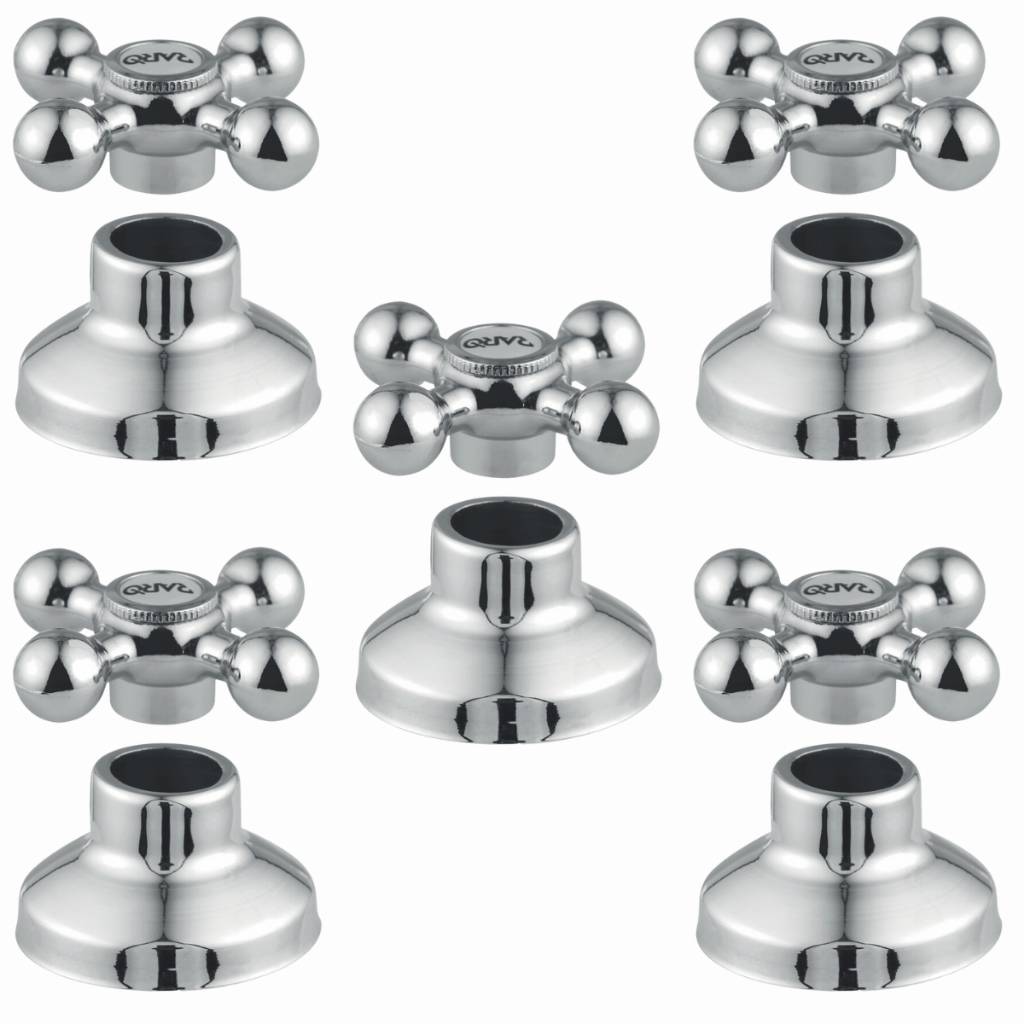 Kit 5x Acabamento Registro Banheiro C-33 Metal Abs Cromado Tipo Deca Menor Preço Atacado Revenda em Oferta na Shopee