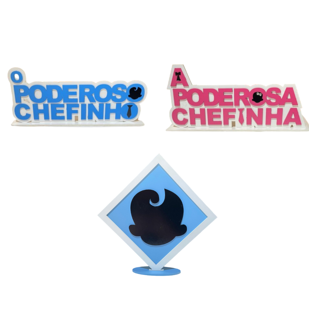Display Poderoso Chefinho e Poderosa Chefinha