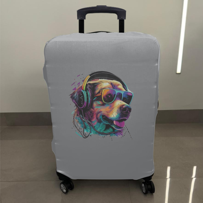 Capa Protetora Mala Viagem de cachorro Golden