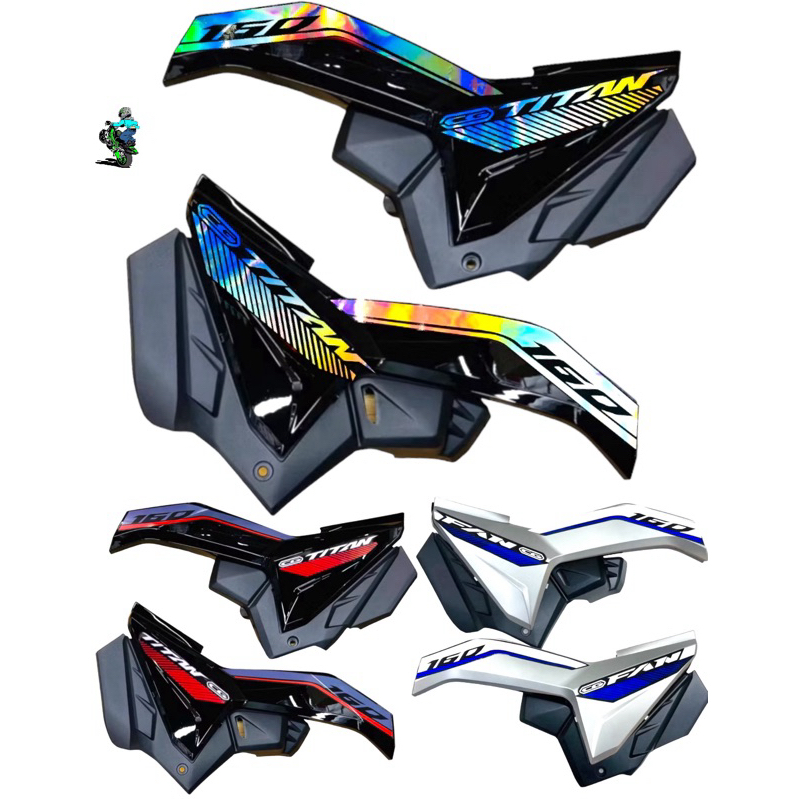 TAMPA LATERAL TITAN 160 2016 ATE 2024 TODAS CORES em Oferta na Shopee