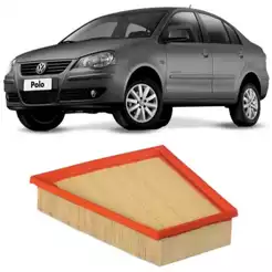 Filtro Ar Volkswagen Polo 1.6 2007 À 2013 Tecfil ART 6098