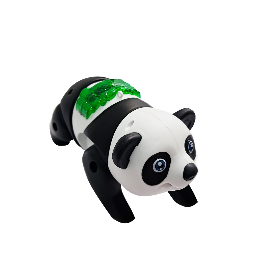 Urso Panda de Brinquedo que Anda, acende Luz e toca Música Brinquedo musical