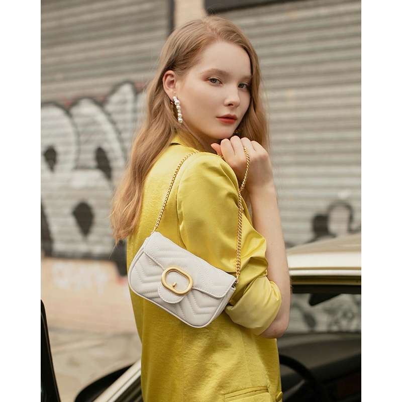 Bolsa Feminina Mini bag Transversal Alça de Corrente Bolsa de Festa BELLA YY em Oferta na Shopee