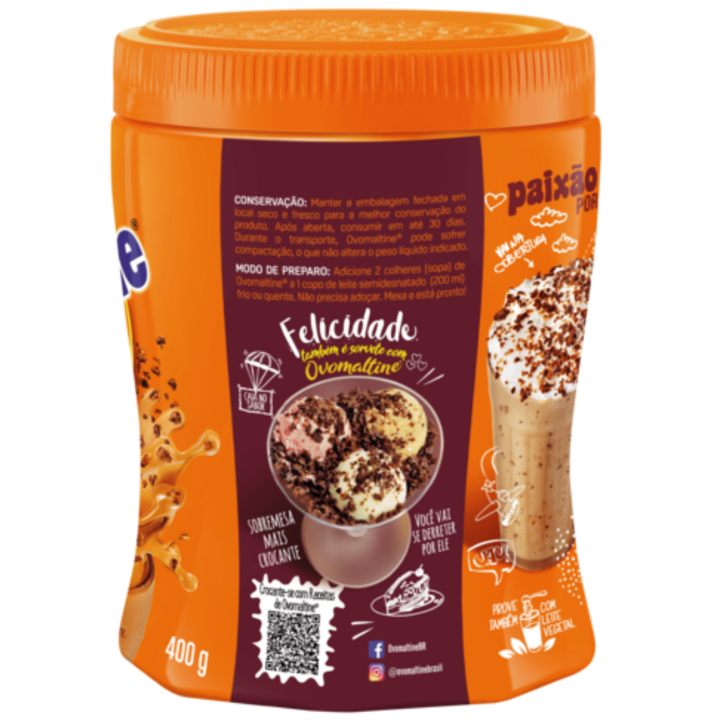 OVOMALTINE FLOCOS CROCANTE 400G - Food & Beverages