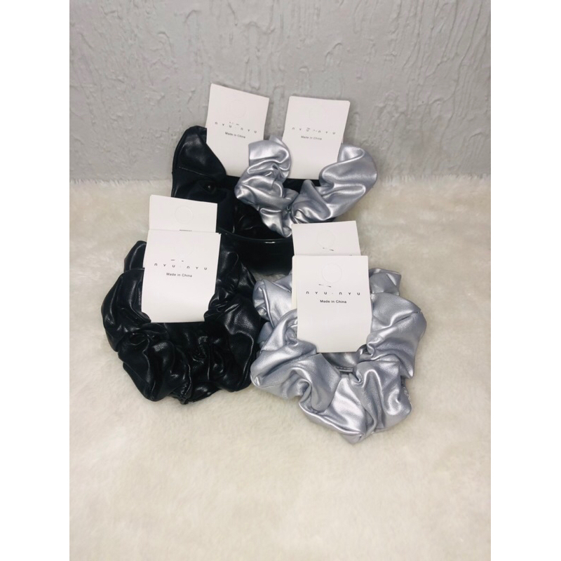 Kit 4 unidades Rabicó  Xuxinha Couro . Envio em 24horas, modelo scrunchie