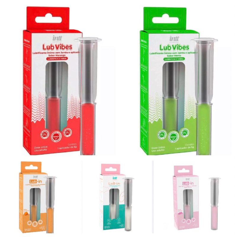 Gel Lub Vibes intt Com Aplicador 5G INTT Jambu - Sex Shop em Oferta na Shopee