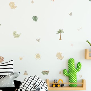 Adesivos de Parede Infantil Aquarela Dinossauros Baby em Oferta na Shopee