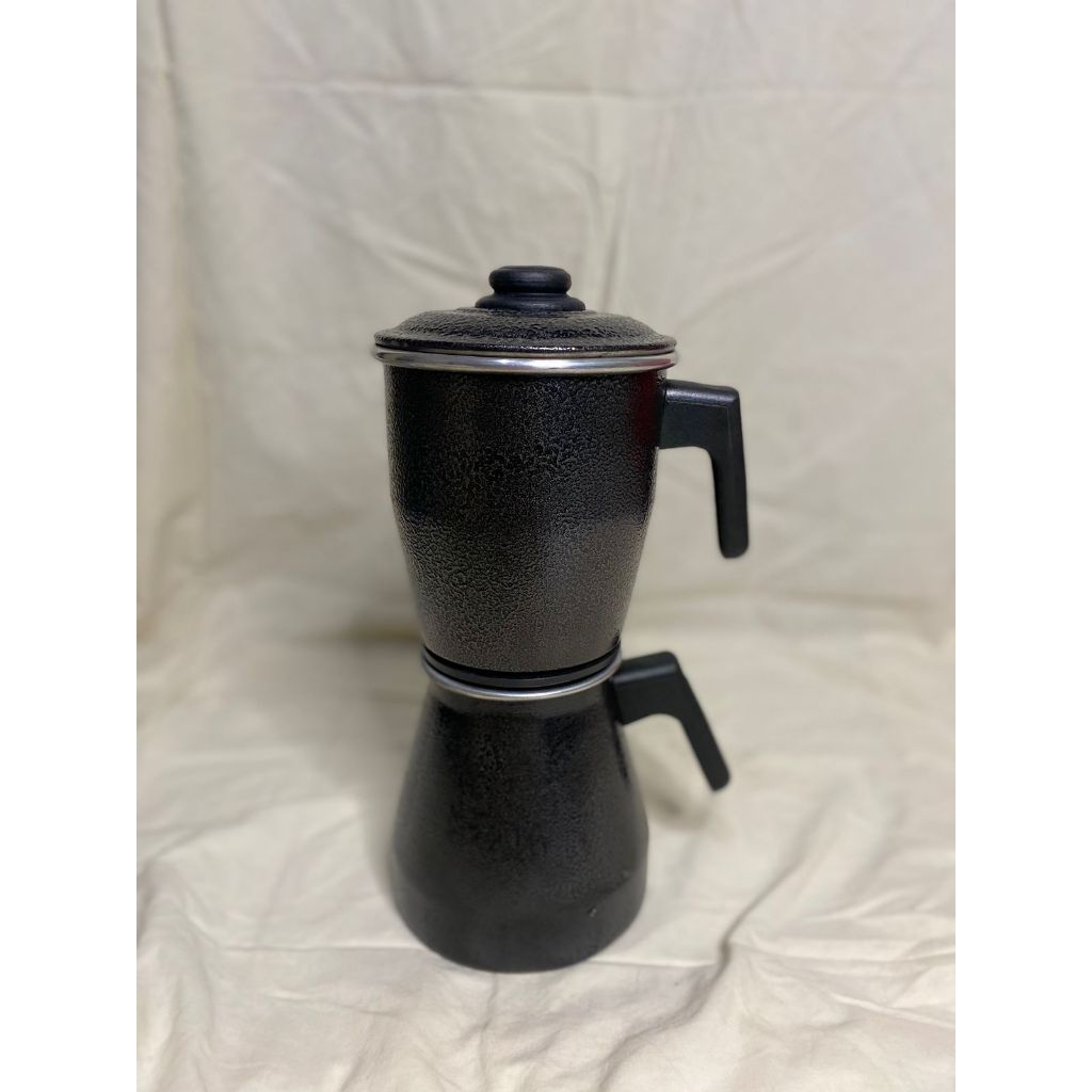 CAFETEIRA PRATICA ECONOMICA ALUMINIO CRAQUEADA ALPES 1,4L em Oferta na Shopee