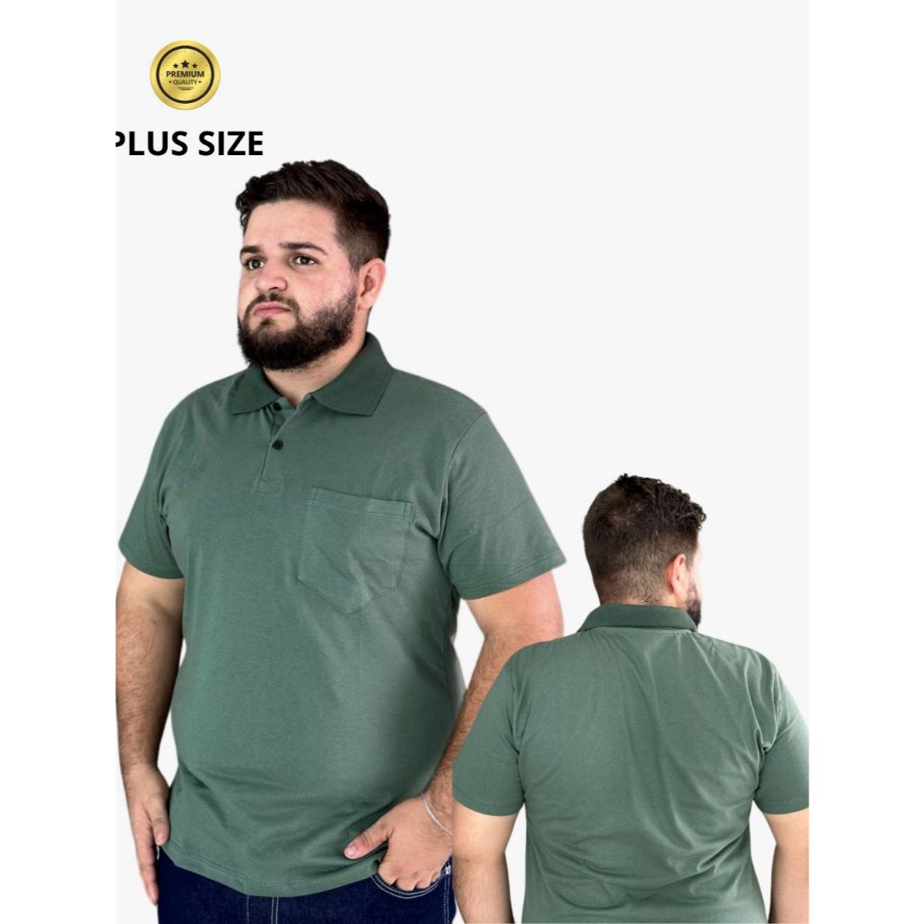 camisa masculina algodão  camisa masculina plus size